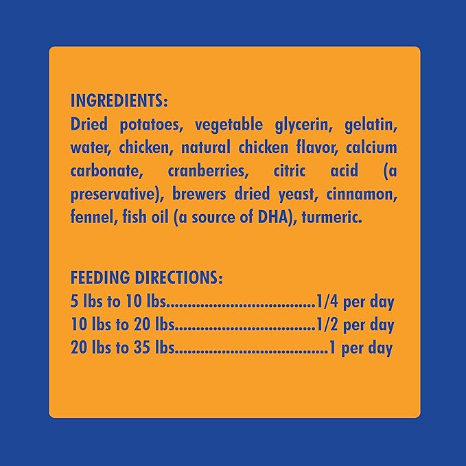 N-Bone Puppy Teething Rings, Grain-Free Chicken Flavor, 6 ct