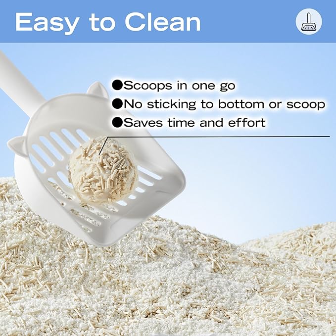 Corn & Tofu Cat Litter, Plant-Based, Strong Clumping Litter, Odor Control, Easy Scooping, Clumps Lift Cleanly, Low Dust, 5.5 LB x 3 Bags