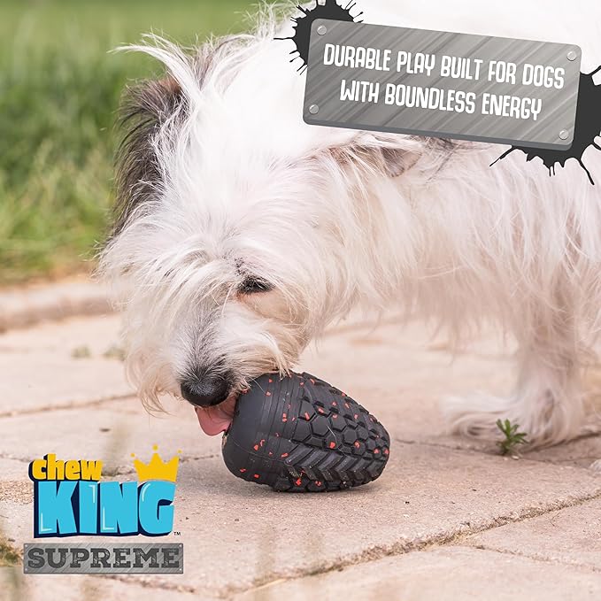 Chew King by Mammoth Supreme Dog Toy Collection, Medium Supreme Treater