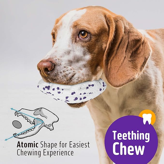 Dog Balls Upgraded Dog Tennis Balls for Aggressive Chewers, 5.3'' Indestructible Tennis Ball, More Bite-Proof Chew Toys, Long-Lasting Teething Ball for Puppies Small Medium Large Dogs