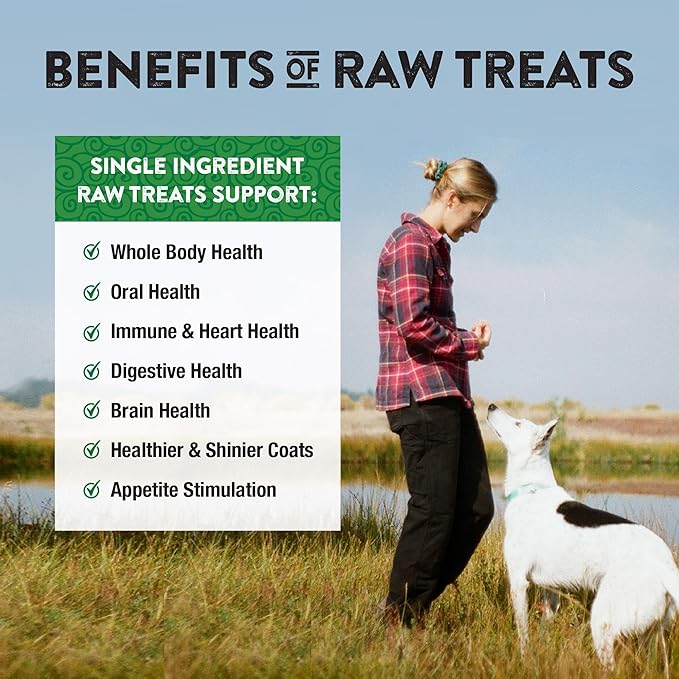 Northwest Naturals Raw Rewards Freeze-Dried Treats - Pork Liver (3 oz) & Lamb Liver (3 oz) Treats for Dogs & Cats - Healthy, 1 Ingredient, Human Grade Ingredients, All Natural