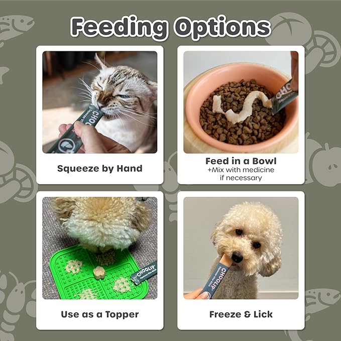 Choolip 2-Pack | Squeeze Vita Stick Lickable Treats for Dogs & Cats. 7 Liver Support Sticks with Essential multivitamins. Soft and Tasty Paste for All Life Stages, Supporting Liver Health