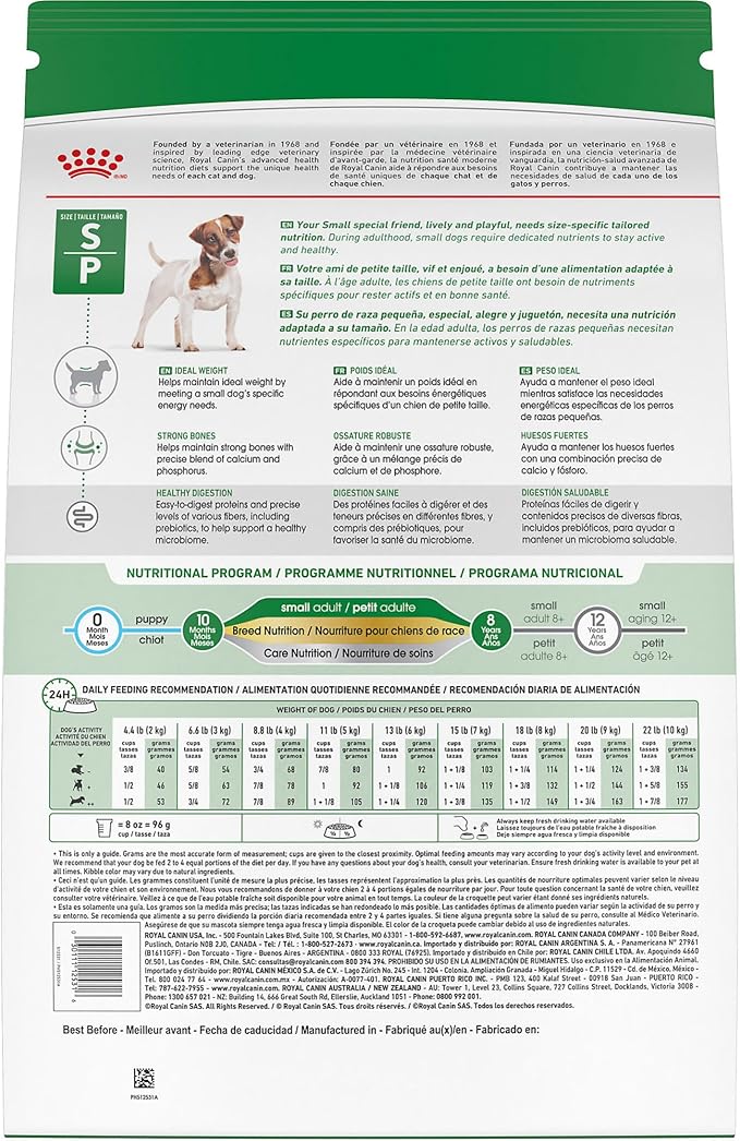 Royal Canin Size Health Nutrition Small Adult Dry Dog Food, 30 lb Bag