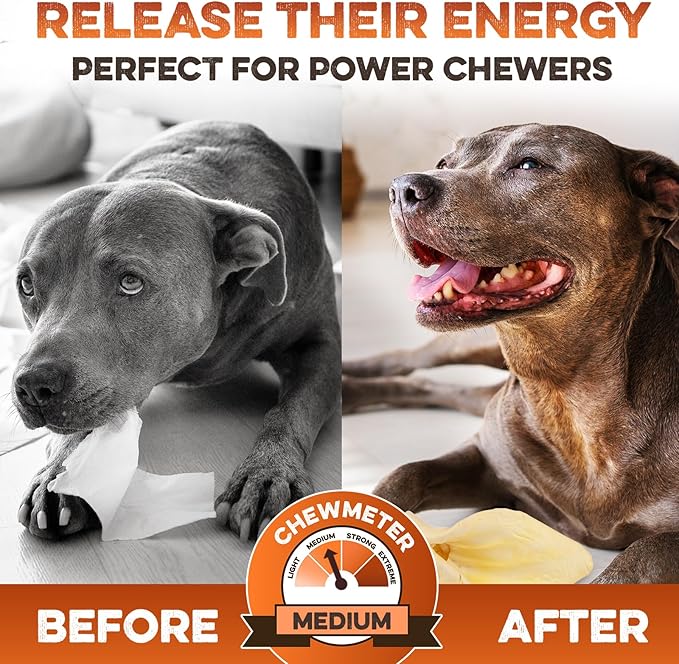 Cow Ears for Dogs – Thick Cut, Grass-Fed Angus Beef, All-Natural No-Rawhide Dog Treat Alternative