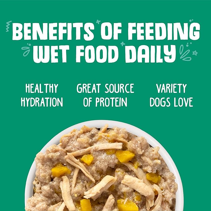 Weruva Classic Dog Food, That's My Jam! with Chicken & Lamb in Gelée, 14oz Can (Pack of 12), Green