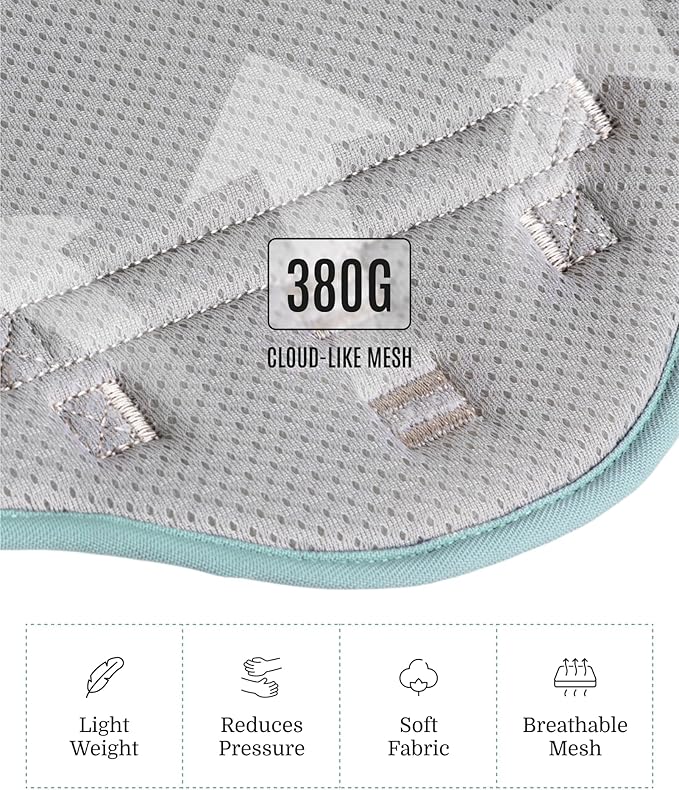 2025 New Edition, Fei & Eve Classic Dog Harness - Quick-Release Buckles | 3-Point No-Pull Control | Heavy-Duty 900D Nylon | Dual Safety Handles | Breathable Mesh | Adjustable Fit | Medium,Green