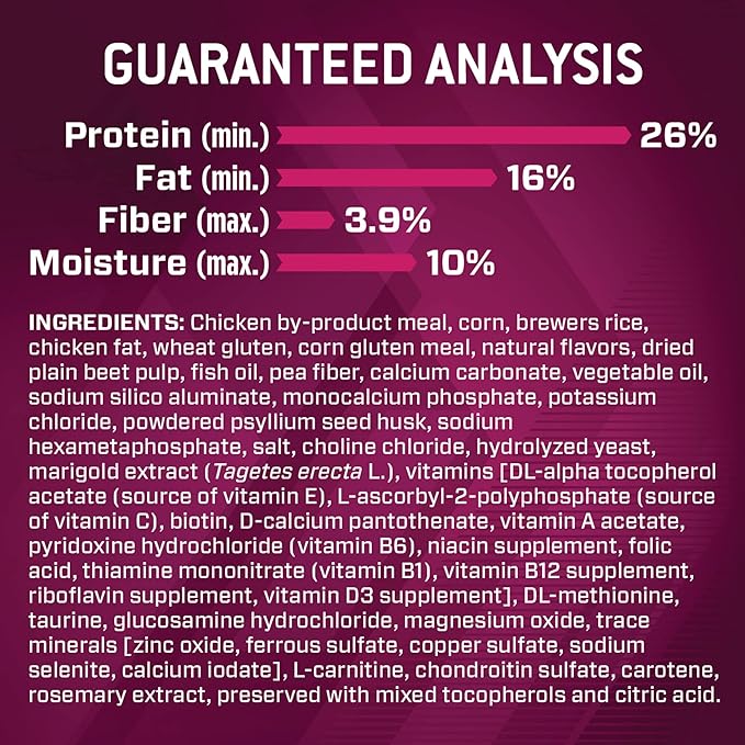 Eukanuba Adult Premium Performance 26/16 Exercise Dry Dog Food, 4.5 lb Bag