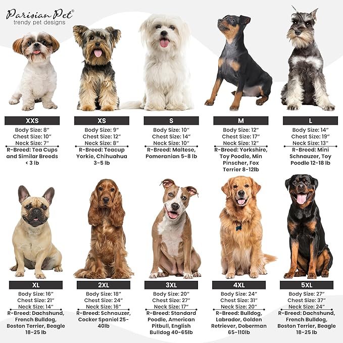 Parisian Pet Boho Dog Dress - Red Poppies Summer Clothes - Velcro Closure Girl Dog Dress - Lightweight, Cotton - Medium, Dressy Outfit - Beach Outfit