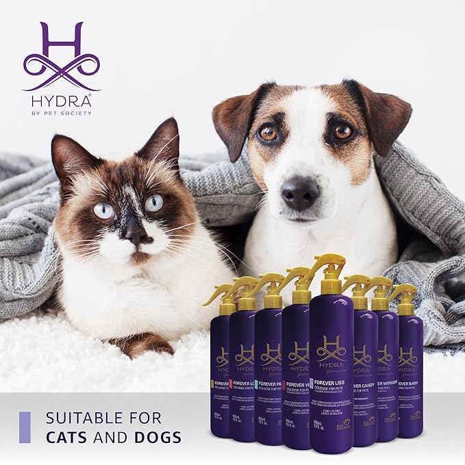 Hydra Forever Liss Cologne, Long-Lasting Cat and Dog Perfume, 15 Fl Oz