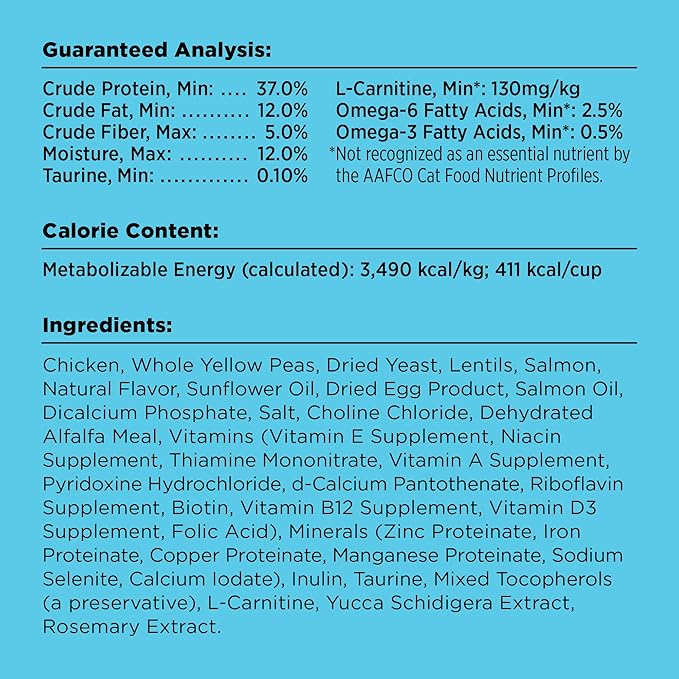 BIXBI Liberty Dry Food Indoor Cat Health Chicken & Salmon Recipe, 10lb