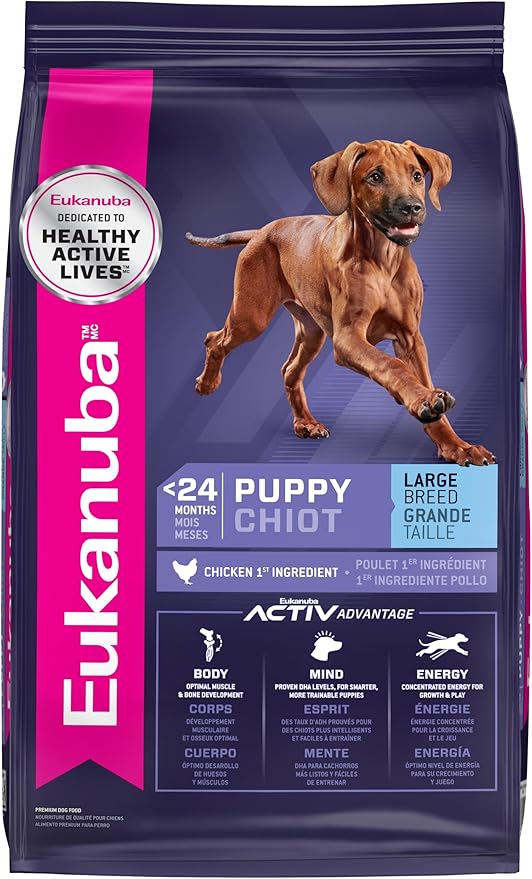 Eukanuba Puppy Large Breed Dry Dog Food, 4.5 lb Bag
