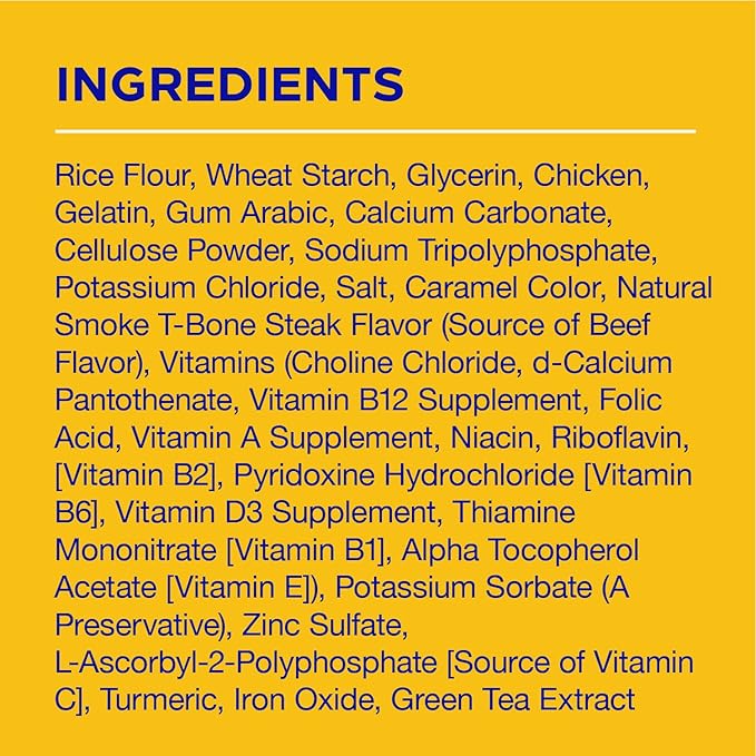 PEDIGREE DENTASTIX Large Dog Dental Treats Beef Flavor Dental Bones, 6.07 oz. Pack (7 Treats)