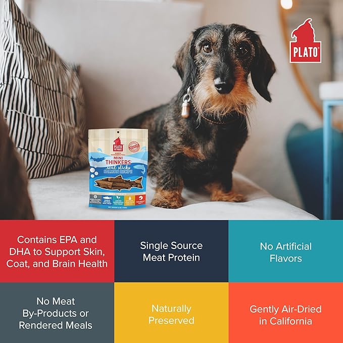 Plato Mini Thinkers Salmon Recipe 6oz, Natural (850002221367)