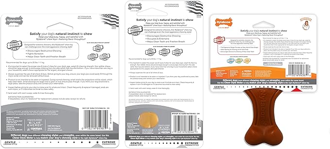 Nylabone Power Chew Customer Favorites Bundle, Tough Dog Toys for Aggressive Chewers, Christmas Dog Toy & Thanksgiving Dog Toys, Small Dogs - Up to 25 lbs (3 Pack)