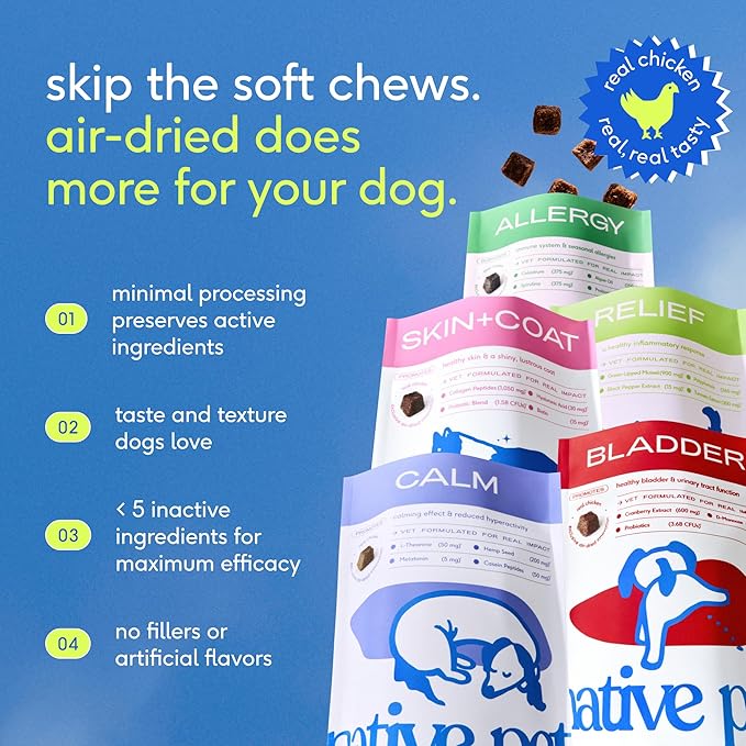 Native Pet Hip & Joint Supplement for Dogs - Advanced Dog Joint & Arthritis Supplement - Helps Maintain Healthy Cartilage, Joint Flexibility, Lubrication, & Function - with ESM & Collagen - 120 Chews