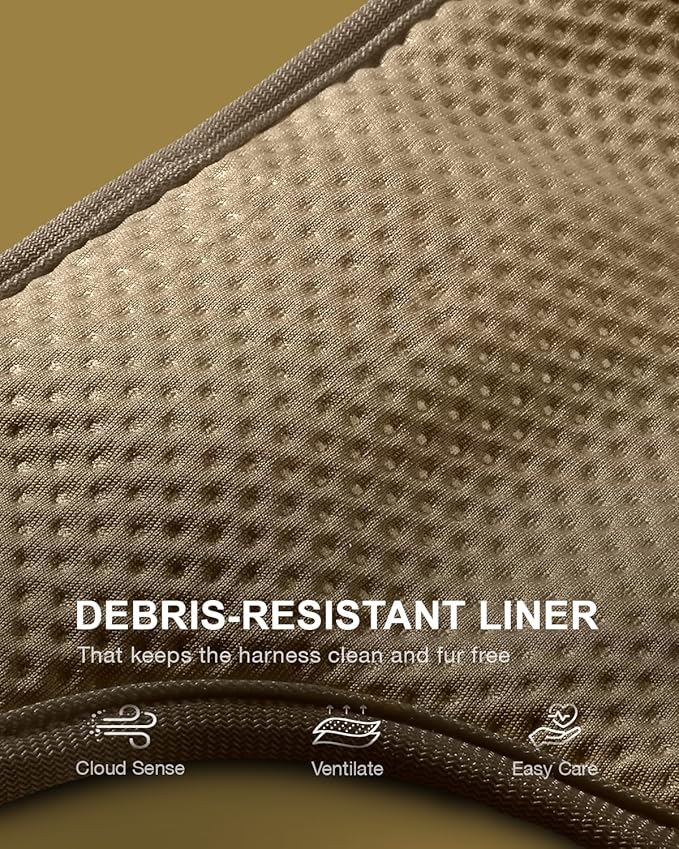 FAYOGOO Tactical Dog Harness for Large Dogs - Heavy Duty Dog Harness Escape Proof with Handle - No Pull Military Service Dog Vest with Removable Patches for Walking,Training,Hiking