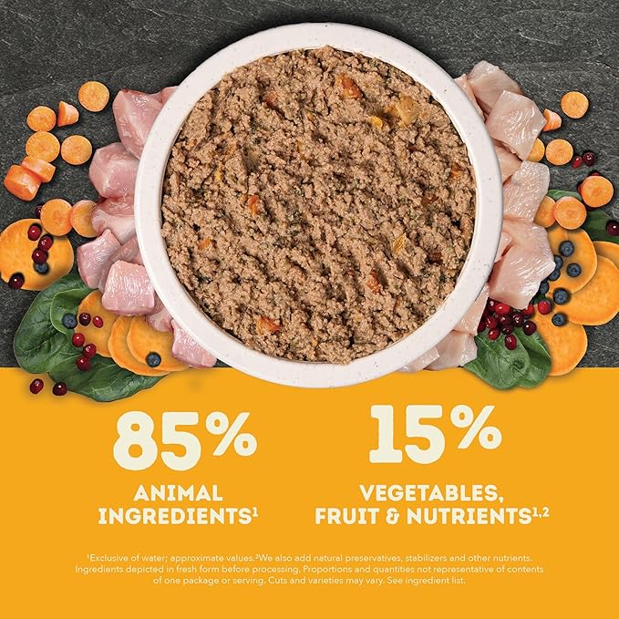 ACANA Premium Pate in Bone Broth Grain-free Wet Dog Food Poultry Recipe 12.8oz Cans (12 Count)