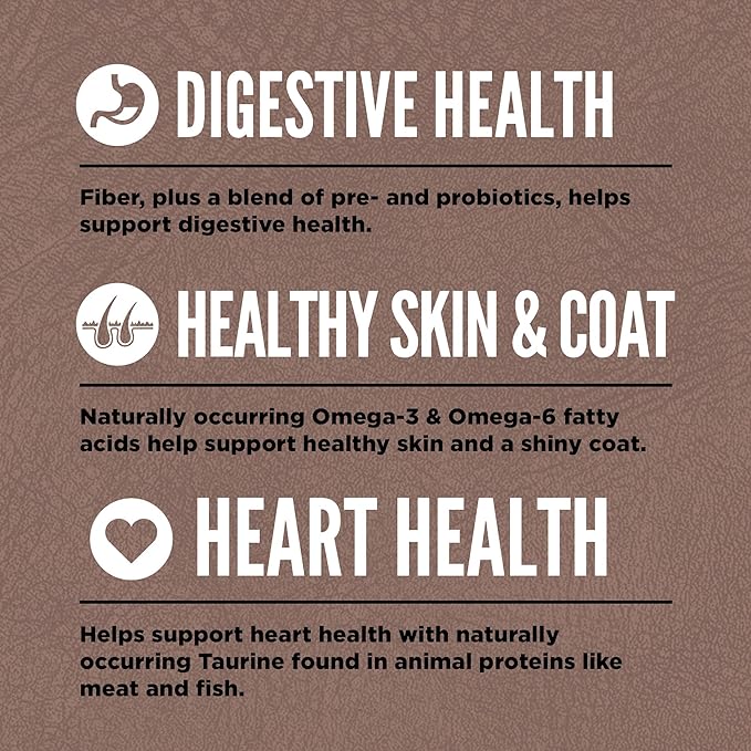 ORIJEN Grain Free High Protein Premium Dry Cat Food Regional Red Recipe 12lb Bag