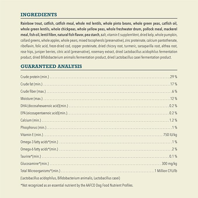 ACANA Grain Free Dry Dog Food Freshwater Fish Recipe 4.5lb Bag