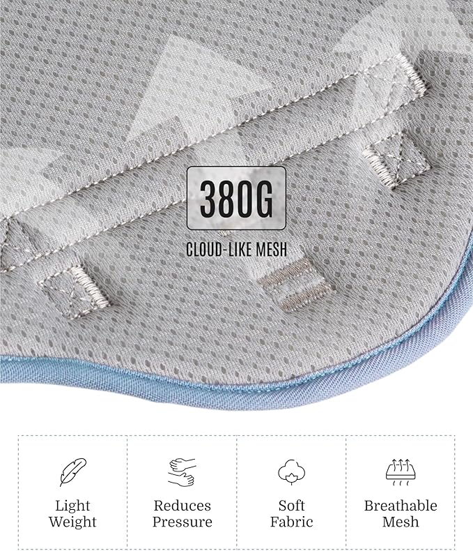 2025 New Edition, Fei & Eve Classic Dog Harness - Quick-Release Buckles | 3-Point No-Pull Control | Heavy-Duty 900D Nylon | Dual Safety Handles | Breathable Mesh | Adjustable Fit | X-Large,Dusk Blue