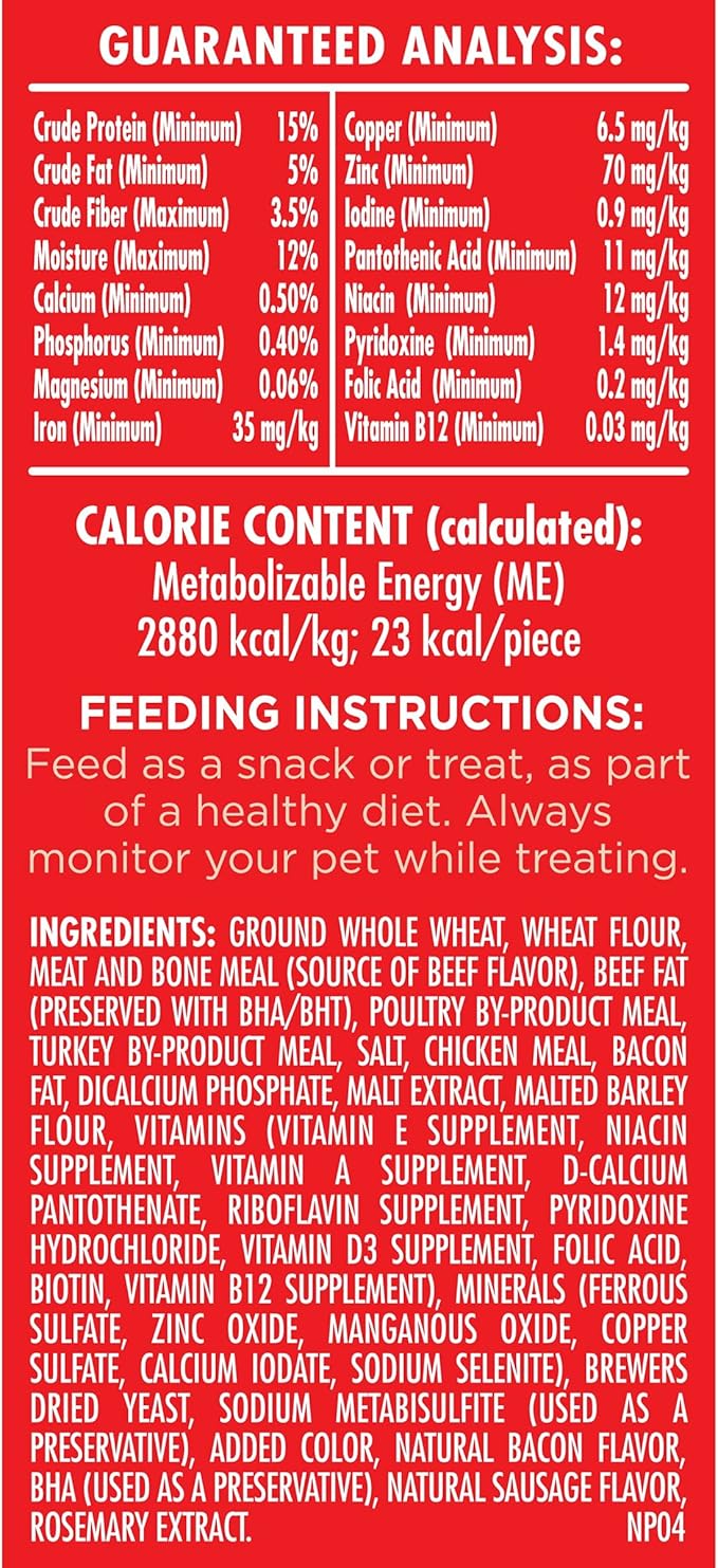 Milk-Bone Flavor Snacks Small Dog Treats, 60 Ounce (Pack of 3)