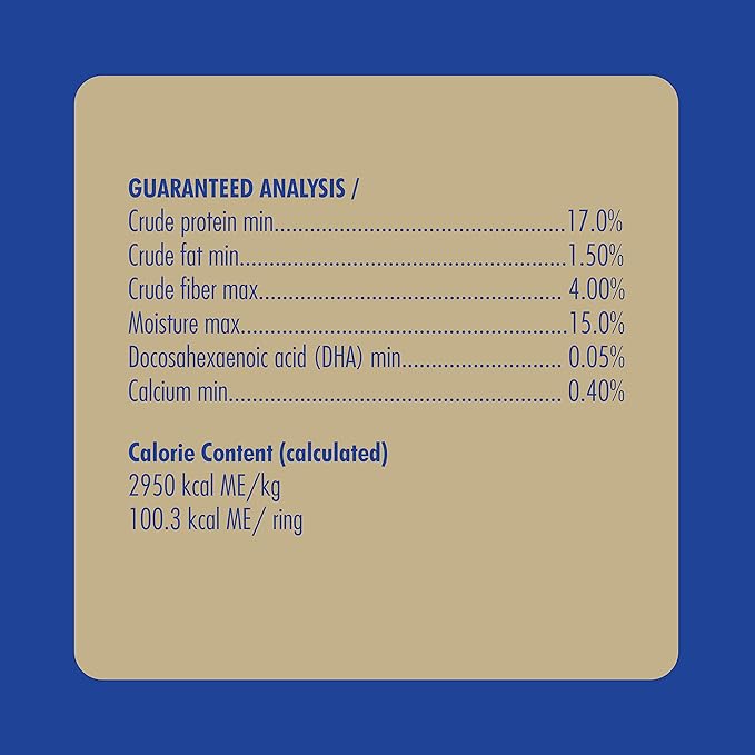 N-Bone Puppy Teething Rings Peanut Butter Flavor Dog Treat, 3 Count Bag, 3.6-oz