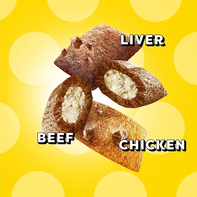 Temptations MixUps Backyard Cookout Flavor Crunchy and Soft Cat Treats, 30 oz. Tub