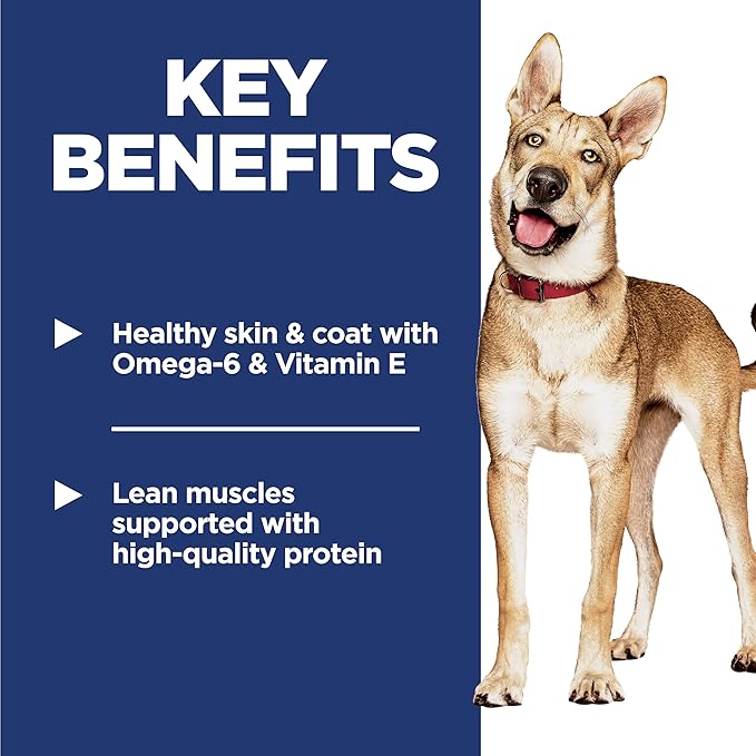 Hill's Science Diet Adult 1-6, Adult 1-6 Premium Nutrition, Dry Dog Food, Chicken & Barley, 5 lb Bag