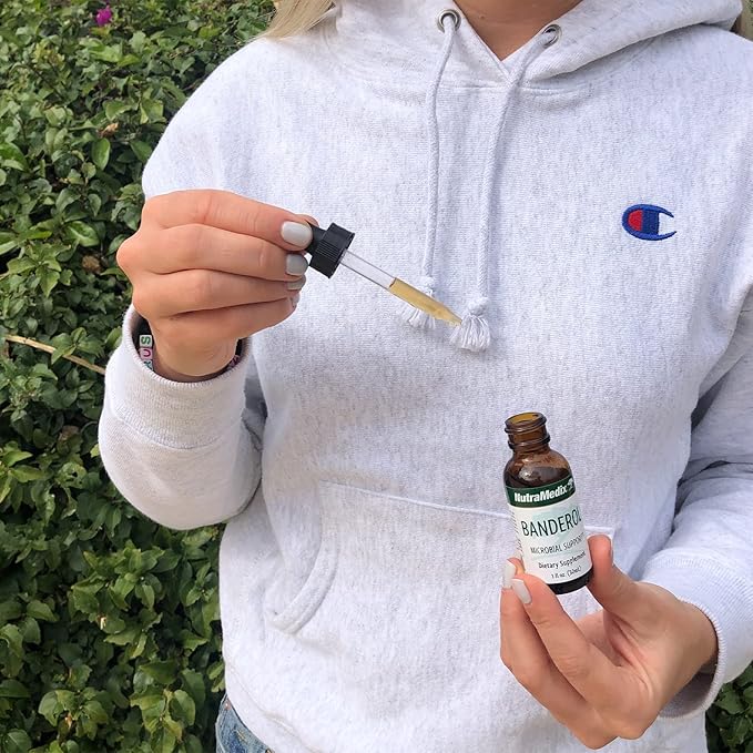 NutraMedix Daily Immune Support Supplement - Banderol Herbal Supplements for Immune System Support - Vegan Tincture - Bioavailable Otoba Bark Extract Liquid Drops (1 oz/30 ml)