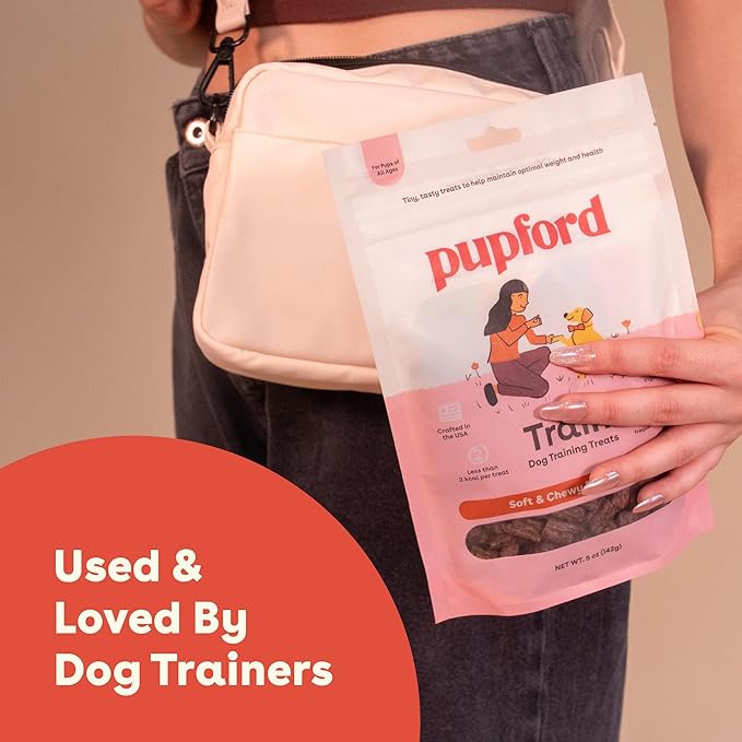Pupford Soft & Chewy Training Treats for Dogs & Puppies (Beef, 10 oz)