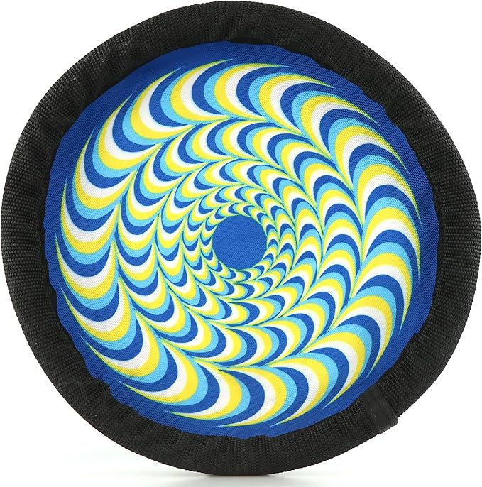 ZooBee Flying Disc Dog Toy – Dog Vision Friendly Colors – Soft & Durable Frisbee for Outdoor Play, Water Fetch & Pool Fun – Safe on Teeth – Floating Dog Toy – Lightweight & Easy to Throw