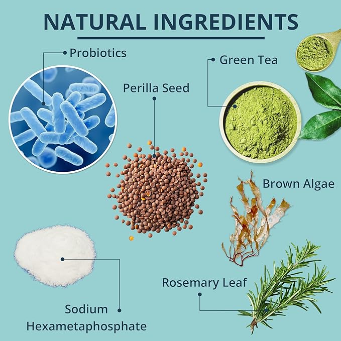 NOVEHA Pet Dental Powder | Vet-Approved Oral Care for Dogs & Cats | Natural Plaque Remover for Dogs Fresh Breath Formula | Easy Teeth Cleaning for Daily Use (2 - Packs)