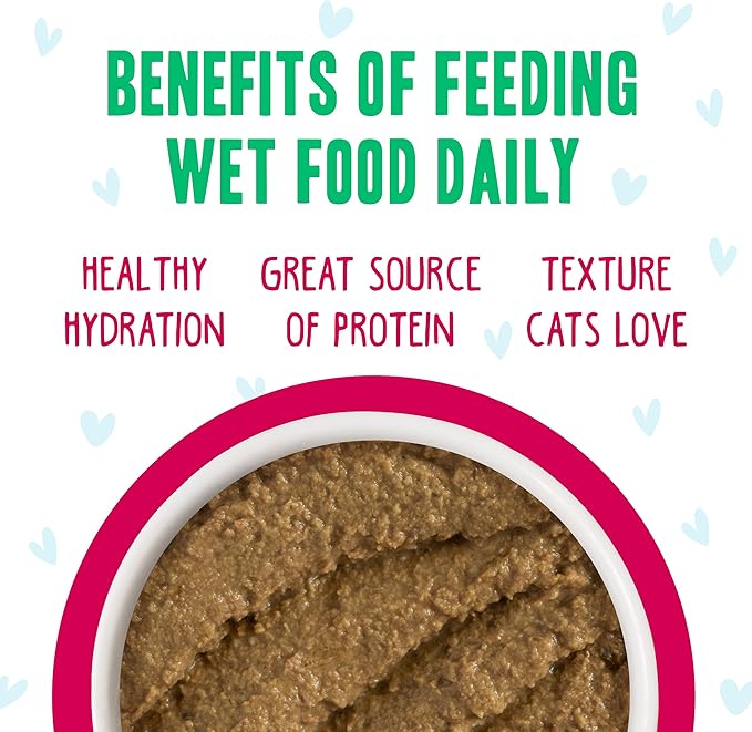 Weruva B.F.F. Play - Best Feline Friend Paté Lovers, Aw Yeah!, Duck & Tuna Trickster with Duck & Tuna, 2.8oz Can (Pack of 12)