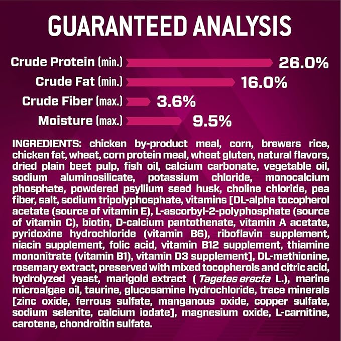 EUKANUBA Adult Premium Performance 26/16 Exercise Small Bites Dry Dog Food, 28 lbs.