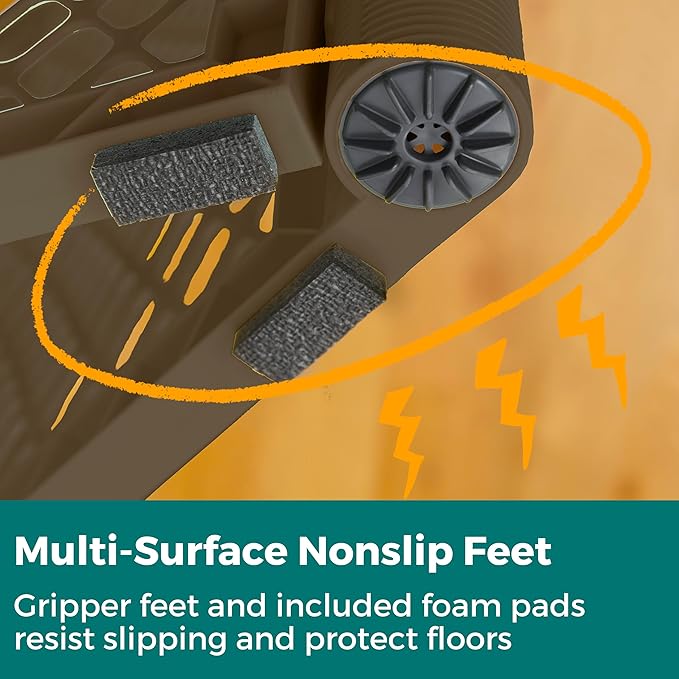 MyPet 2-Panel Extension for Petyard Passage: Made in USA. Freestanding. Increases Play Area up to 34 sq. ft. (26" Tall, Espresso)