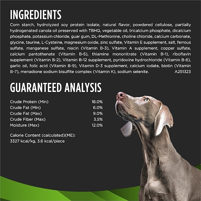 Purina Pro Plan Veterinary Diets Gentle Snackers Hydrolyzed Plus Low Fat Dog Treats - 8 oz. Pouch