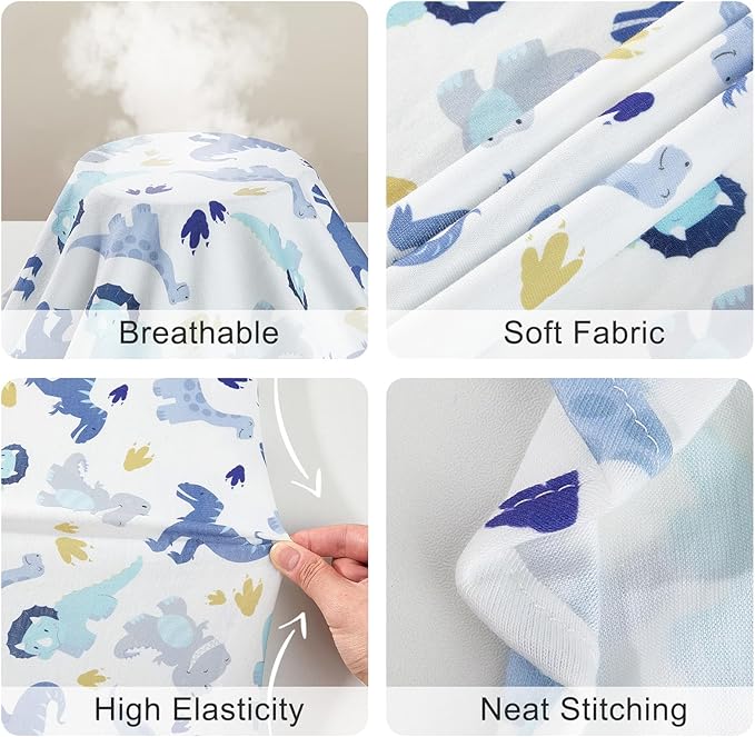 Bienbee Dog Pajamas, 4 Pack Cute Soft Dog Puppy Clothes Dogs Pjs Onesies Jammies Outfit Adjustable Breathable & Stretchy Clothes for Small Medium Large Dogs Girl Boy Puppy-S