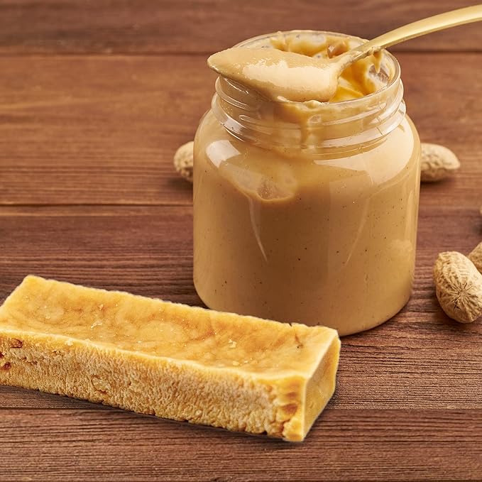 EcoKind Premium Gold Yak Cheese Himalayan Dog Chews, Healthy Dog Treats for Small Dogs, All Natural, High Protein Chew, Peanut Butter, Small - 16 Chews