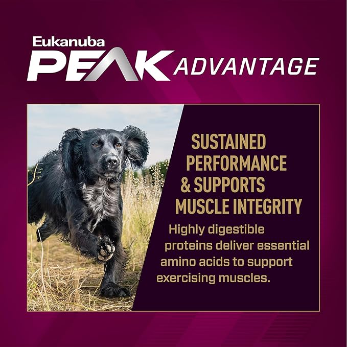 EUKANUBA Adult Premium Performance 30/20 Sport Small Bites Dry Dog Food, 28 lb Bag