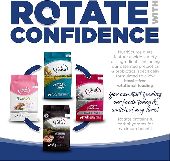 Nutrisource Trout & Rice Dog Food 15 Lb