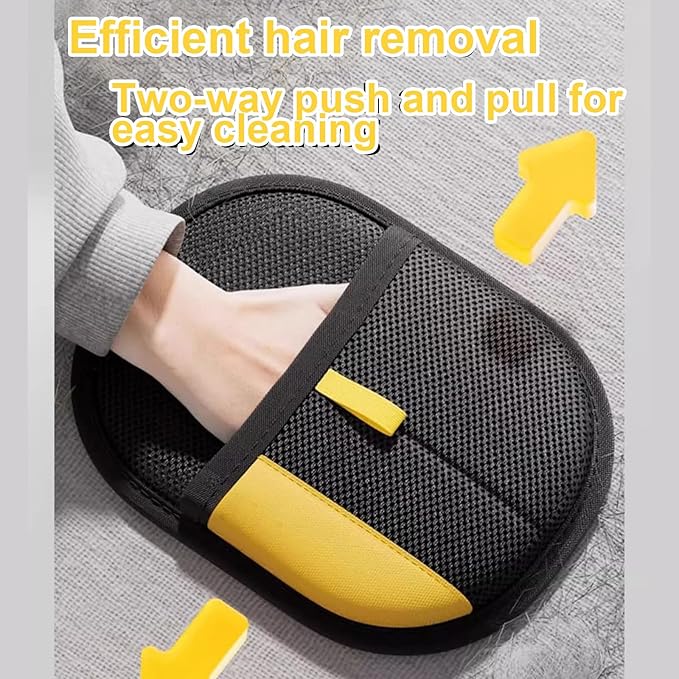 1PC Pet Hair Removal Glove,2025 New Reusable Pet Hair Removal Tool, Suitable for Bed Sheets, Sofas, Clothes, Carpets, Car Seats, and Static Gloves for Dogs and Cats