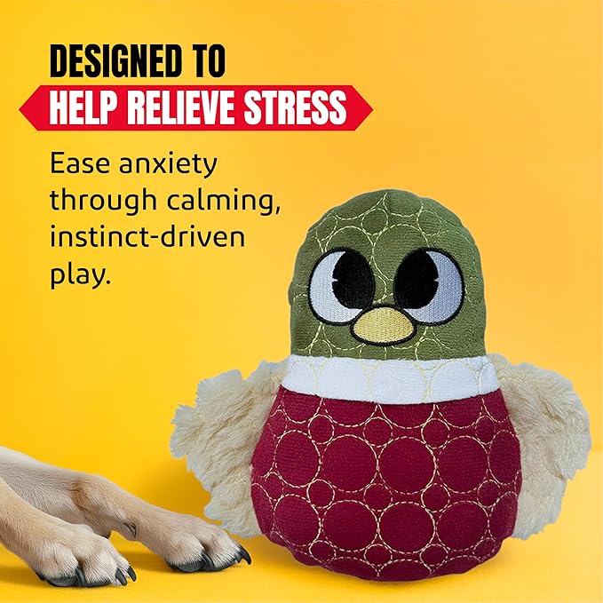 Bite Force -Durable & Strong Dog Toy Beak with Squeaker, Kevlar-Reinforced for Aggressive Chewers for Small Medium Large Dogs - Dark reg.