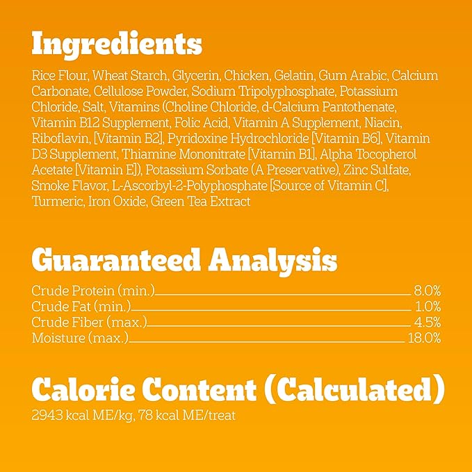 Pedigree Dentastix Large Breed Dog Treats, Original Flavor, 2.08 lb. Bag (40 Treats)