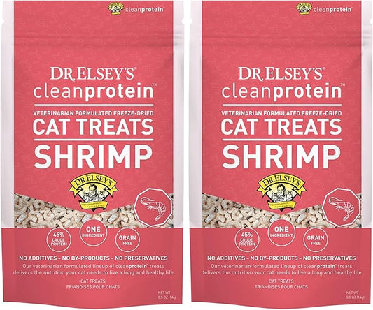 Dr. Elsey's Freeze-Dried Shrimp Cat Treats 0.5 oz. (Pack of 2)