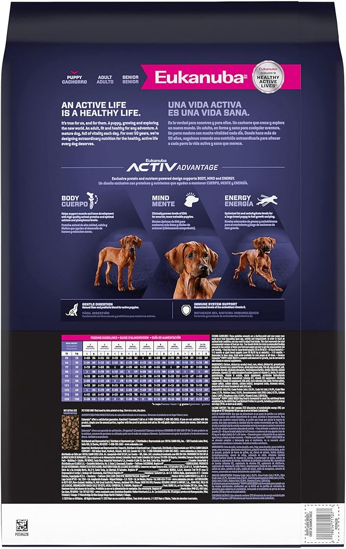 Eukanuba Puppy Large Breed Dry Dog Food, 16 lb