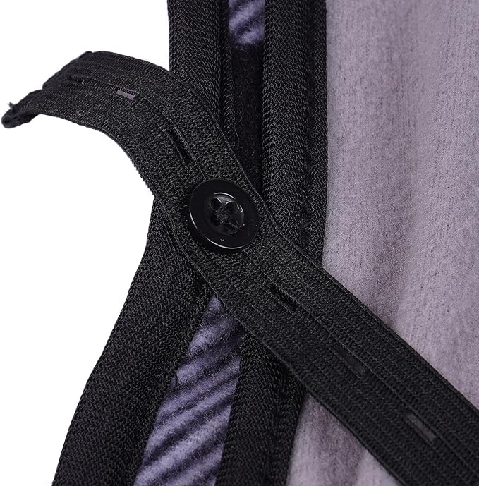 Warm Dog Coat for Winter,Waterproof Jacket with Zipper,Detachable Dog Coat with Adjustable Buckle,Comfortable Jacket for Dogs in Cold and Windy Days.XL Black