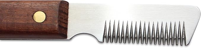Mars Coat King Professional Dog Stripping Knife Grooming Tool, Sharp Tooth, for Terriers, Right-Handed