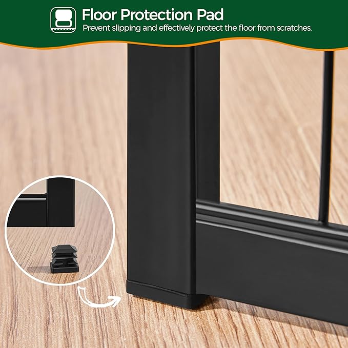 Yaheetech Dog Playpen Outdoor, 47 inch 32 Panels Dog Pen Indoor Heavy Duty Puppy Exercise Pen Metal Pet Fence for RV Camping/Yard/Garden