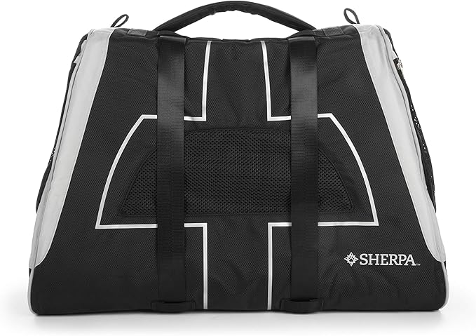 Sherpa Forma Frame Crash-Tested Travel Pet Carrier - Black, Extra Large
