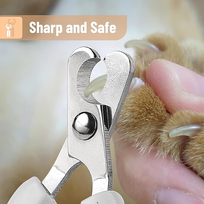 Mr. Pen Cat Nail Trimmer - Pink, Cat & Dog Nail Clippers, Kitten & Small Dog Claw Trimmer